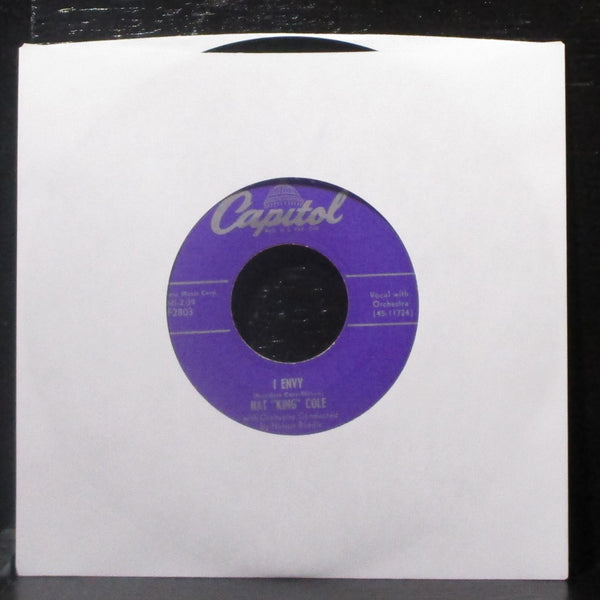 Nat "King" Cole - Make Her Mine / I Envy 7" Mint- Vinyl 45 Capitol F2803 USA - Shuga Records