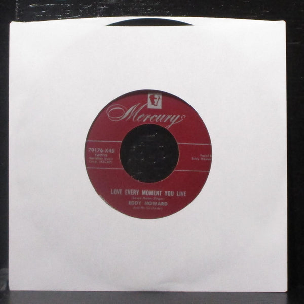 Eddy Howard - The Right Way / Love Every Moment You Live 7" VG+ Vinyl 45 Mercury - Shuga Records