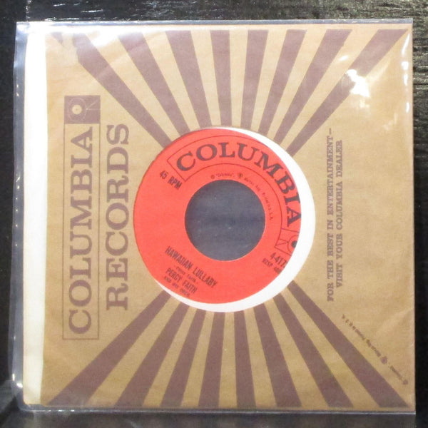 Percy Faith - Sons And Lovers / Hawaiian Lullaby 7" Mint- Vinyl 45 Columbia 1960 - Shuga Records