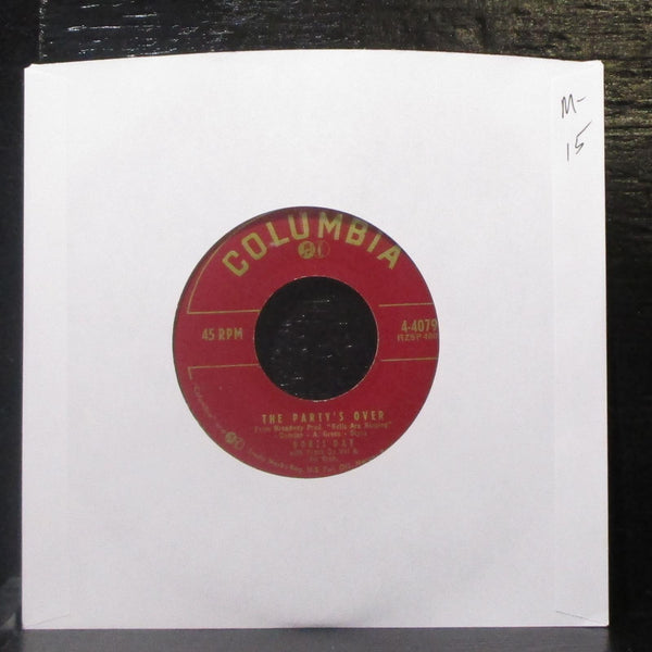 Doris Day - The Party's Over 7" Mint- Vinyl 45 Columbia 4-40798 USA 1956 - Shuga Records