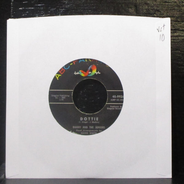 Danny & The Juniors - Dottie / In The Meantime 7" VG+ Vinyl 45 ABC 45-9926 USA - Shuga Records