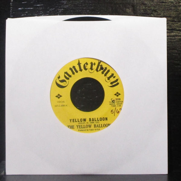 The Yellow Balloon - Yellow Balloon / Noollab Wolley 7" Mint- Vinyl 45 C-508 USA - Shuga Records