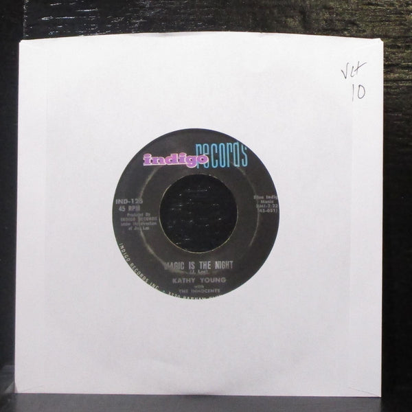 Kathy Young - Magic Is The Night / Du Du'nt Du 7" VG+ Vinyl 45 Indigo IND-125 - Shuga Records