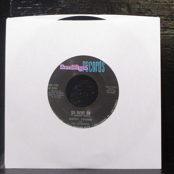 Kathy Young - Magic Is The Night / Du Du'nt Du 7" VG+ Vinyl 45 Indigo IND-125 - Shuga Records
