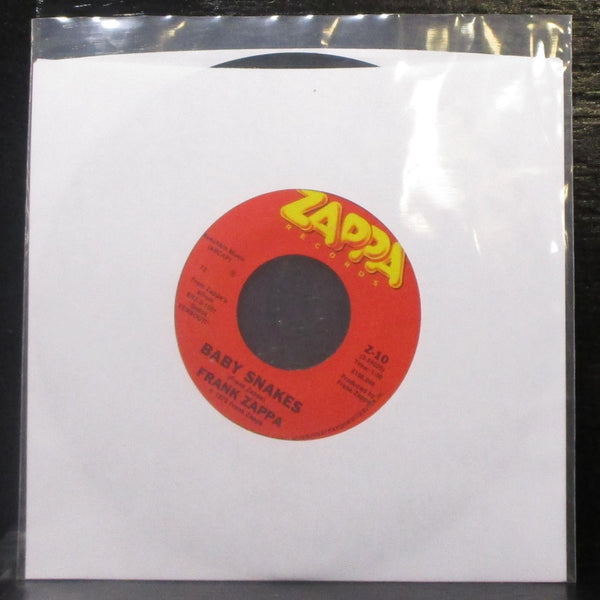 Frank Zappa - Dancin' Fool / Baby Snakes 7" VG+ Vinyl 45 Zappa Z-10 USA 1979 - Shuga Records