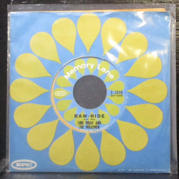 Link Wray & The Wraymen - Dixie-Doodle / Raw-Hide 7" VG+ Vinyl 45 Epic 5-2210 - Shuga Records