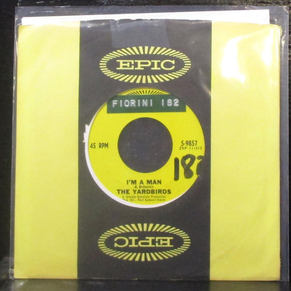 The Yardbirds - I'm A Man / Still I'm Sad 7" VG+ Vinyl 45 Epic 5-9857 USA 1965 - Shuga Records