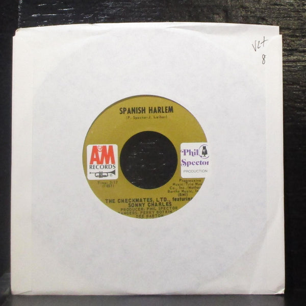 Checkmates Ltd. & Sonny Charles - Spanish Harlem / Proud Mary 7" VG+ Vinyl 45 - Shuga Records