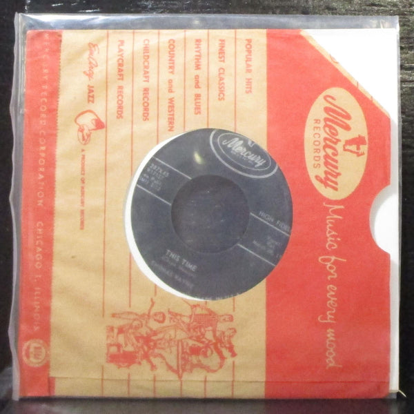 Thomas Wayne - You're The One That Done it / This Time 7" VG- Vinyl 45 Mercury - Shuga Records