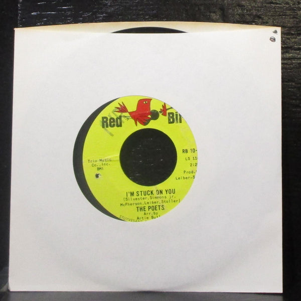 The Poets - Merry Christmas Baby / I'm Stuck On You 7" VG+ Vinyl 45 RB 10-046 - Shuga Records