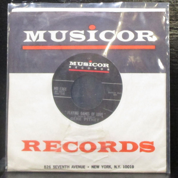 Gene Pitney - Playing Games Of Love / California 7" VG+ Vinyl 45 Musicor MU 1361 - Shuga Records