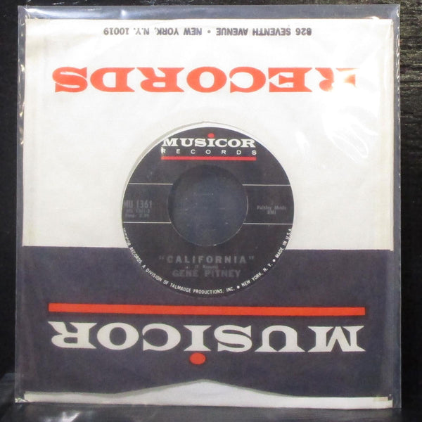 Gene Pitney - Playing Games Of Love / California 7" VG+ Vinyl 45 Musicor MU 1361 - Shuga Records