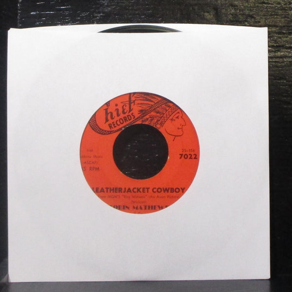 Tobin Mathews - Ruby Duby Du / Leatherjacket Cowboy 7" VG+ Vinyl 45 Chief 7022 - Shuga Records