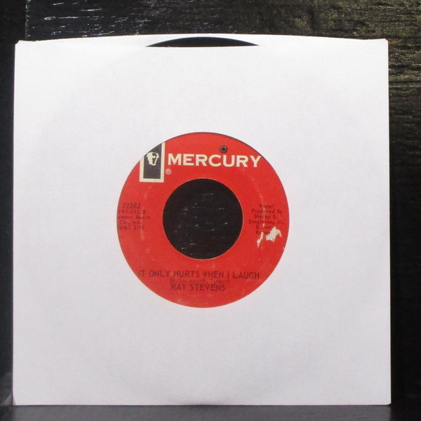 Ray Stevens - It Only Hurts When I Laugh 7" VG Vinyl 45 Mercury 72382 USA 1965 - Shuga Records
