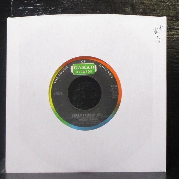 Tyrone Davis - Could I Forget You / Just My Way Of Loving You 7" VG+ Vinyl 45 - Shuga Records