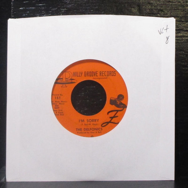 The Delfonics - I'm Sorry / You're Gone 7" VG+ Vinyl 45 Philly Groove 151 USA - Shuga Records