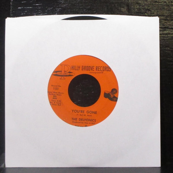 The Delfonics - I'm Sorry / You're Gone 7" VG+ Vinyl 45 Philly Groove 151 USA - Shuga Records
