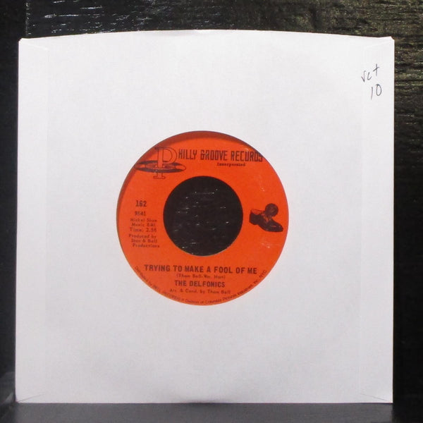 The Delfonics - Trying To Make A Fool Of Me / Baby I Love You 7" VG+ Vinyl 45 - Shuga Records