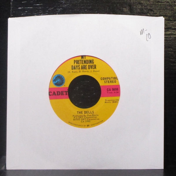The Dells - My Pretending Days Are Over / Let's Make It Last 7" Mint- Vinyl 45 - Shuga Records