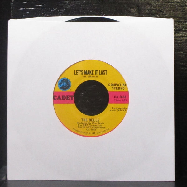 The Dells - My Pretending Days Are Over / Let's Make It Last 7" Mint- Vinyl 45 - Shuga Records