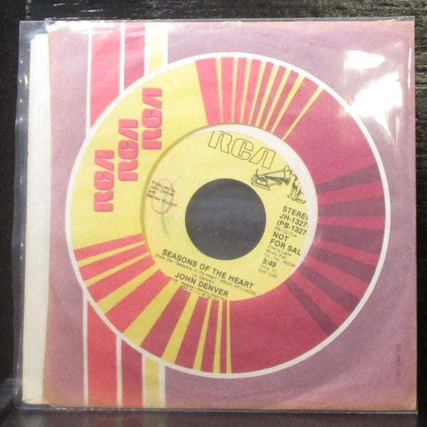 John Denver - Season Of The Heart 7" Mint- Promo Vinyl 45 RCA JH-13270 USA 1982 - Shuga Records
