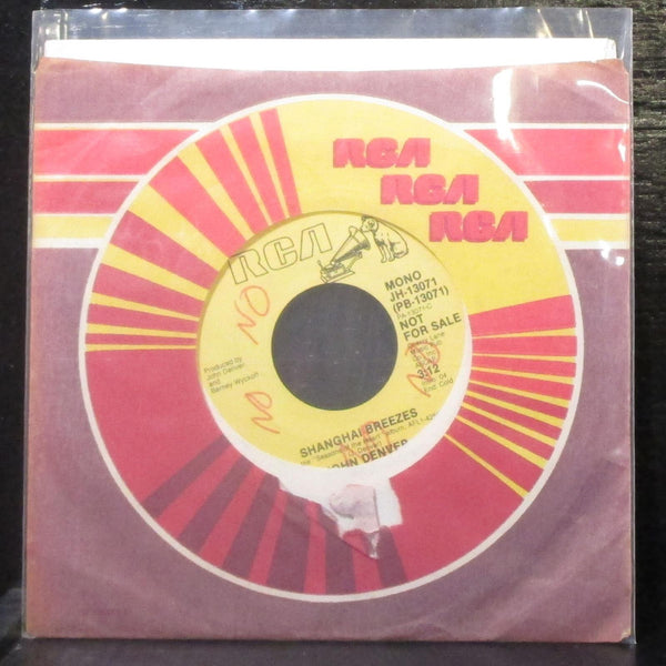 John Denver - Shanghai Breezes 7" Mint- Promo Vinyl 45 RCA JH-13071 USA 1982 - Shuga Records