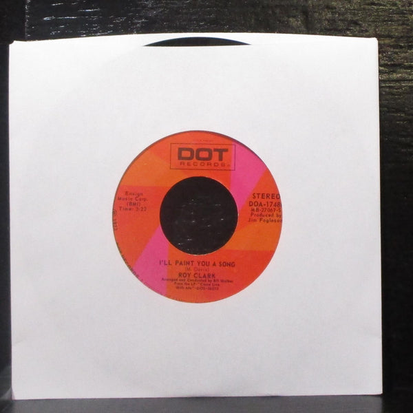 Roy Clark - Somewhere Between Love And Tomorrow 7" Mint- Vinyl 45 Dot DOA-17480 - Shuga Records