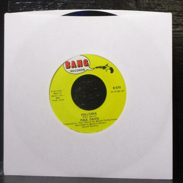 Paul Davis - I Just Wanna Keep It Together / Pollyana 7" Mint- Vinyl 45 Bang USA - Shuga Records