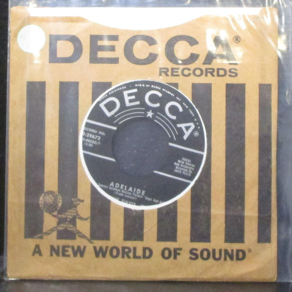 Sammy Davis, Jr. - I'll Know / Adelaide 7" VG+ Vinyl 45 Decca 9-29672 USA 1955 - Shuga Records
