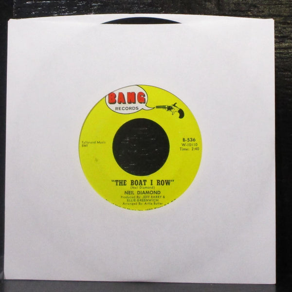 Neil Diamond - I Got The Feelin' / The Boat That I Row 7" Mint- Vinyl 45 Bang - Shuga Records