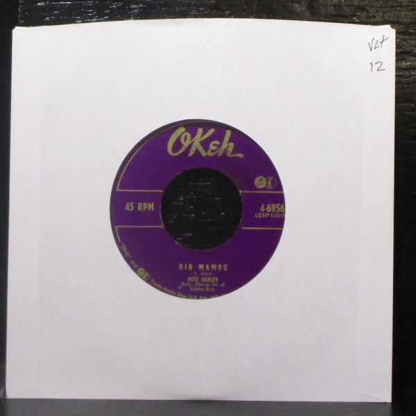 Pete Hanley - Big Mamou / Should You Change Your Mind 7" VG+ Vinyl 45 Okeh 1953 - Shuga Records