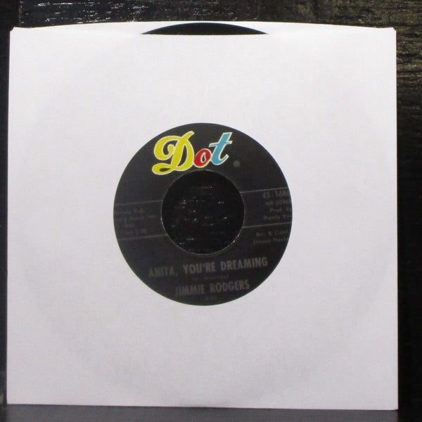 Jimmie Rodgers - It's Over / Anita, You're Dreaming 7" Mint- Vinyl 45-16861 Dot - Shuga Records