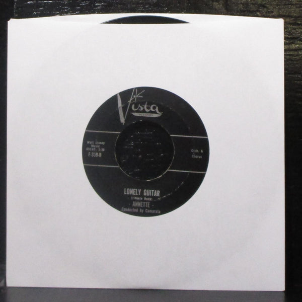Annette - Wild Willie / Lonely Guitar 7" VG+ Vinyl 45 Buena Vista F-339 USA 1959 - Shuga Records