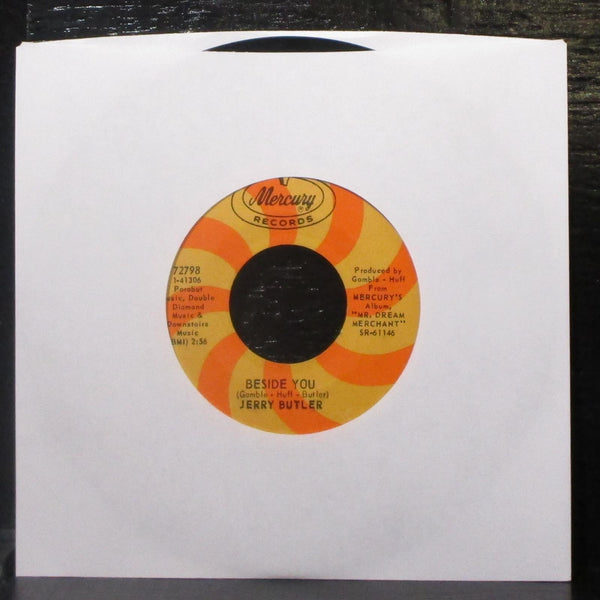 Jerry Butler - Never Give You Up / Beside You 7" Mint- Vinyl 45 Mercury 72798 - Shuga Records