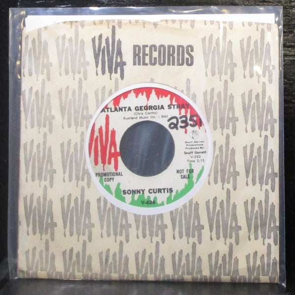 Sonny Curtis - Day Drinker / Atlanta Georgia Stray 7" Mint- Promo Vinyl 45 Viva - Shuga Records