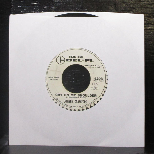 Johnny Crawford - When I Fall In Love / Cry On My Shoulder 7" VG+ Promo Vinyl 45 - Shuga Records