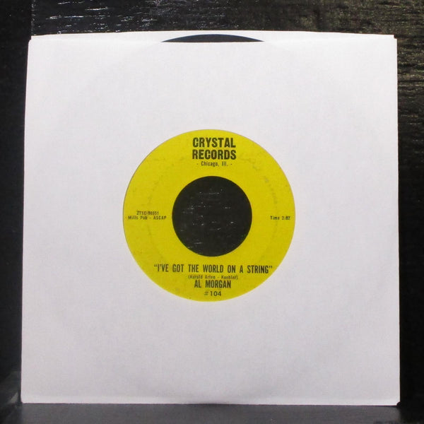 Al Morgan - When Your Lover Has Gone 7" VG Vinyl 45 Crystal 104 USA - Shuga Records