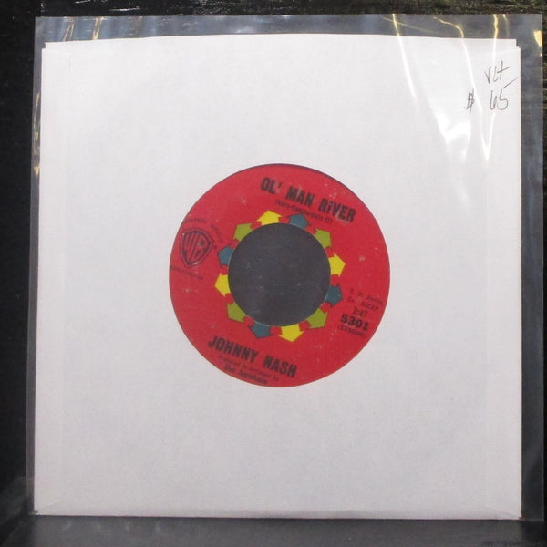 Johnny Nash - Ol' Man River / My Dear Little Sweetheart 7" VG+ Vinyl 45 WB 5301 - Shuga Records