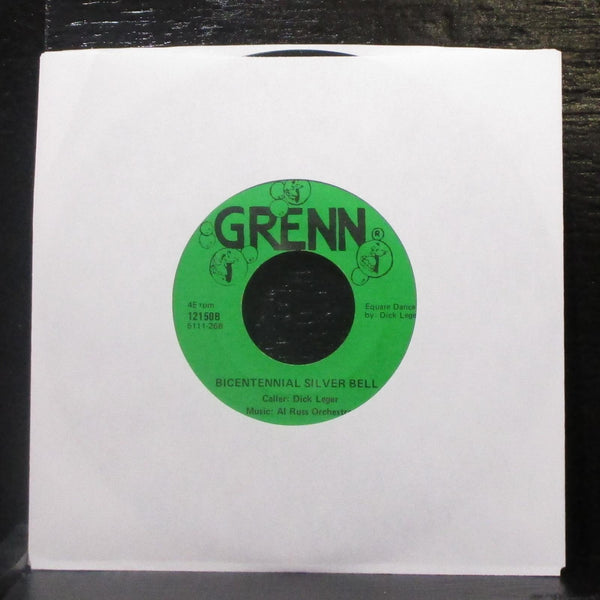 Al Russ Orchestra - Bicentennial Silver Bell 7" VG Vinyl 45 Grenn 12150 USA - Shuga Records