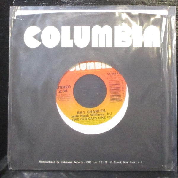 Ray Charles - Two Old Cats Like Us / Little Hotel Room 7" VG+ Vinyl 45 Columbia - Shuga Records