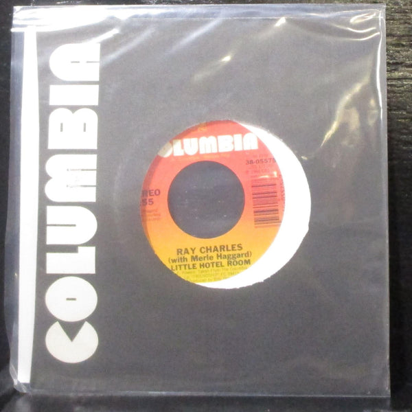 Ray Charles - Two Old Cats Like Us / Little Hotel Room 7" VG+ Vinyl 45 Columbia - Shuga Records
