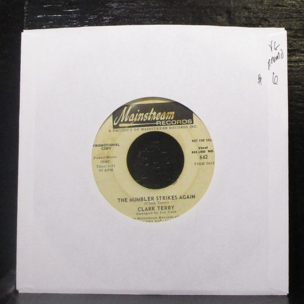 Clark Terry - The Mumber Strikes Again / Big Spender 7" VG Promo Vinyl 45 642 - Shuga Records