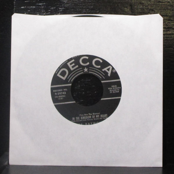 Lee Raymond - Baby, Let Me Take You Dreaming 7" VG Vinyl 45 Decca 9-29743 USA - Shuga Records