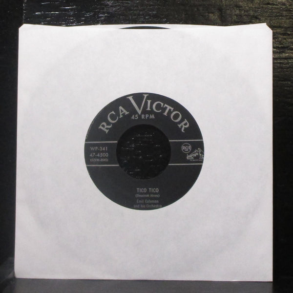 Emil Coleman - Parisian Samba / Tico Tico 7" VG- Vinyl 45 RCA Victor WP-341 USA - Shuga Records