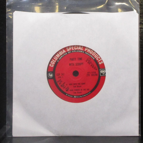 Various Artists - Party Time With Scoopy 7" VG+ Vinyl 33 CSP 247 USA 1965 mono - Shuga Records