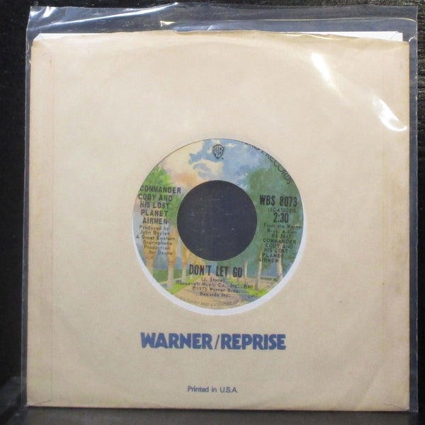 Commander Cody - Don't Let Go / Keep On Lovin' Her 7" VG+ Vinyl 45 WBS 8073 USA - Shuga Records
