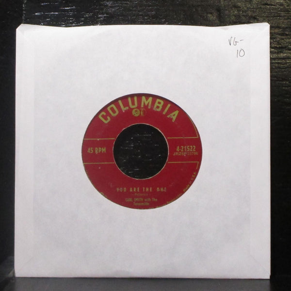 Carl Smith - You Are The One / Doorstep To Heaven 7" VG- Vinyl 45 Columbia 1956 - Shuga Records