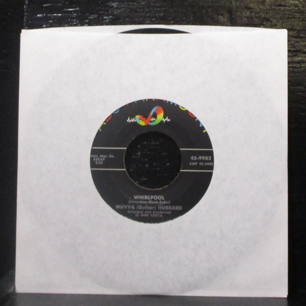 Muvva (Guitar) Hubbard - Ponytail / Whirlpool 7" VG+ Vinyl 45-9982 ABC USA 1958 - Shuga Records