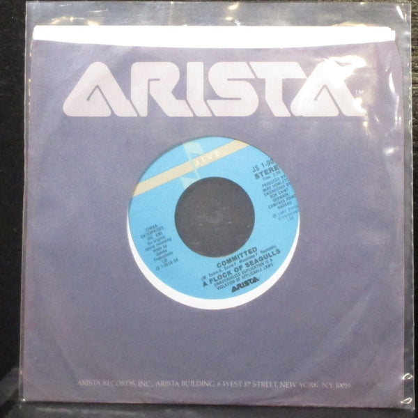 A Flock Of Seagulls - Wishing / Committed 7" Mint- Vinyl 45 Arista JS 1-9018 USA - Shuga Records