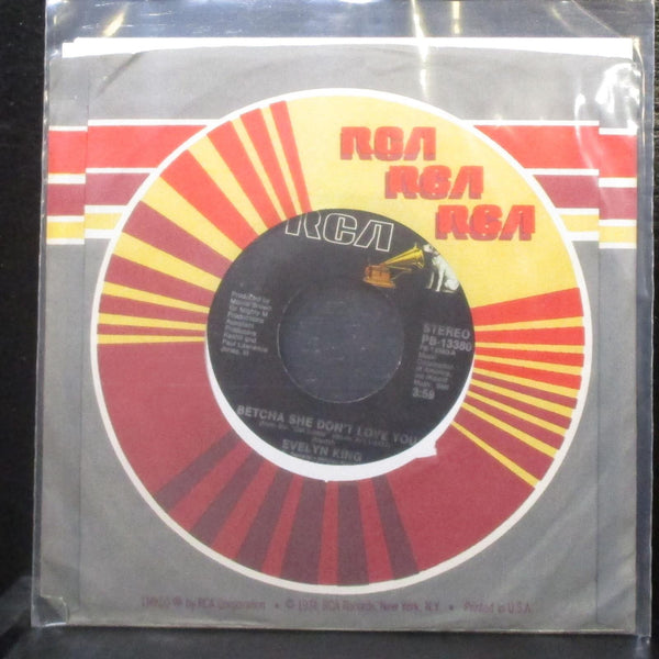 Evelyn King - Betcha She Don't Love You 7" Mint- Vinyl 45 RCA PB-13380 USA 1982 - Shuga Records
